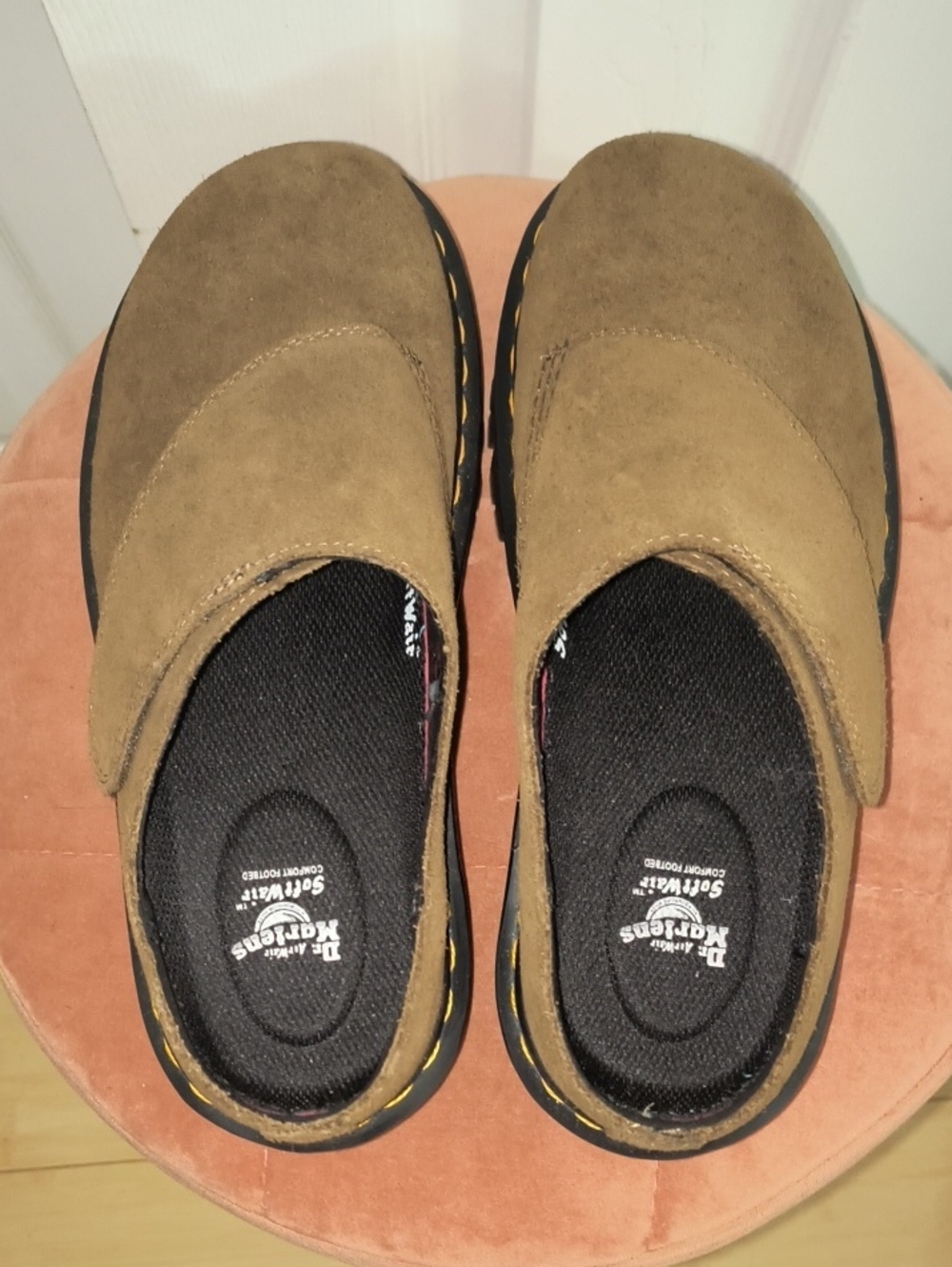 Dr Martens Zebzag AnyWair Suede Mules Size 8 Mens / 9 Women's - Picture 6 of 9